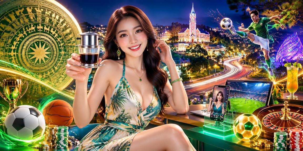 Người dùng kiểm tra khuyến mãi và nạp tiền qua điện thoại tại quán cà phê Đà Lạt